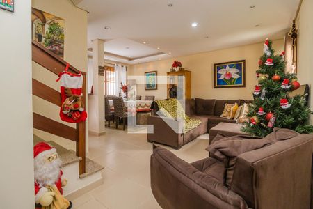 Sala de casa à venda com 3 quartos, 178m² em Campo Novo, Porto Alegre