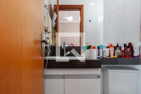 Banheiro da Suíte de apartamento à venda com 3 quartos, 138m² em Santa Amelia, Belo Horizonte