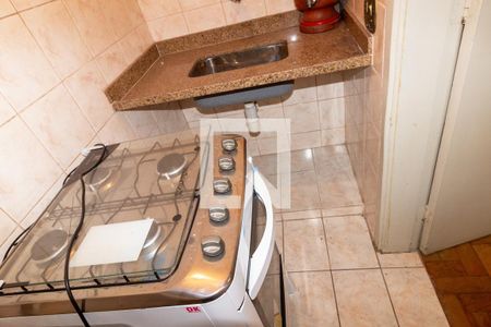 Cozinha de kitnet/studio à venda com 1 quarto, 18m² em Água Branca, São Paulo