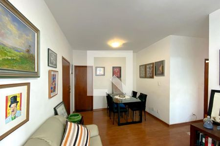 Sala de apartamento à venda com 3 quartos, 75m² em Havaí, Belo Horizonte