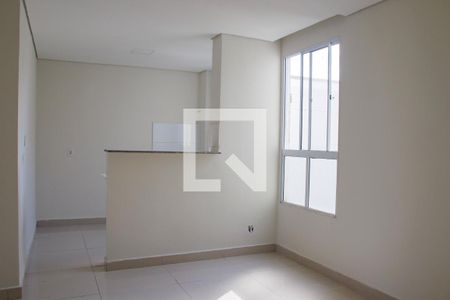 Sala de apartamento para alugar com 2 quartos, 44m² em Jardim Silvio Passalacqua, Ribeirão Preto