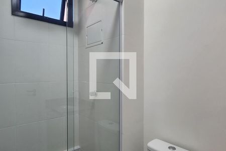 Banheiro de kitnet/studio à venda com 1 quarto, 25m² em Vila Campestre, São Bernardo do Campo