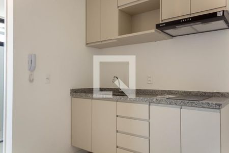 Cozinha de kitnet/studio à venda com 1 quarto, 25m² em Vila Campestre, São Bernardo do Campo