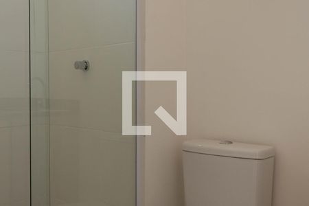 Banheiro da Suíte 1 de kitnet/studio à venda com 1 quarto, 25m² em Vila Campestre, São Bernardo do Campo