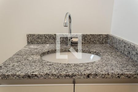 Banheiro da Suíte 1 de kitnet/studio à venda com 1 quarto, 25m² em Vila Campestre, São Bernardo do Campo