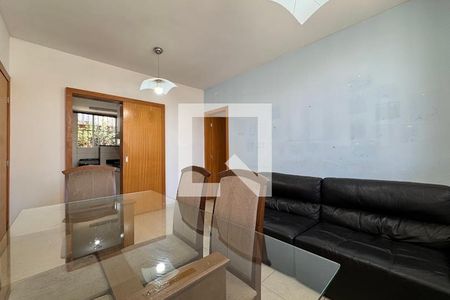 Sala de apartamento à venda com 3 quartos, 75m² em Havaí, Belo Horizonte