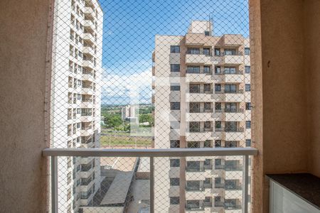 Vista da Sacada de apartamento para alugar com 1 quarto, 46m² em Subsetor Sul - 5 (s-5), Ribeirão Preto