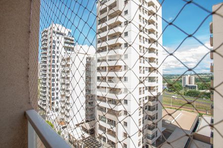 Vista da Sacada de apartamento para alugar com 1 quarto, 46m² em Subsetor Sul - 5 (s-5), Ribeirão Preto