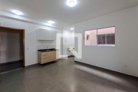 Sala/Cozinha de apartamento para alugar com 1 quarto, 30m² em Vila Firmiano Pinto, São Paulo