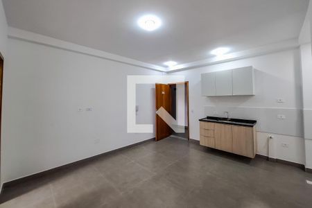 Sala/Cozinha de apartamento para alugar com 1 quarto, 30m² em Vila Firmiano Pinto, São Paulo