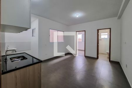Sala/Cozinha de apartamento para alugar com 1 quarto, 30m² em Vila Firmiano Pinto, São Paulo