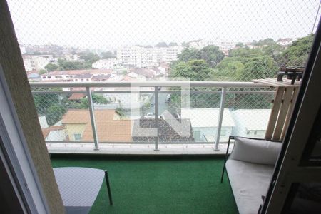 Varanda da Sala 1 de apartamento para alugar com 3 quartos, 123m² em Pechincha, Rio de Janeiro