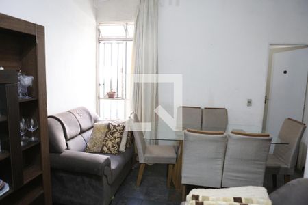 Sala de apartamento à venda com 3 quartos, 60m² em Coqueiros, Belo Horizonte