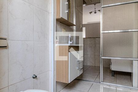 Banheiro de kitnet/studio à venda com 1 quarto, 40m² em Santa Cecilia, São Paulo