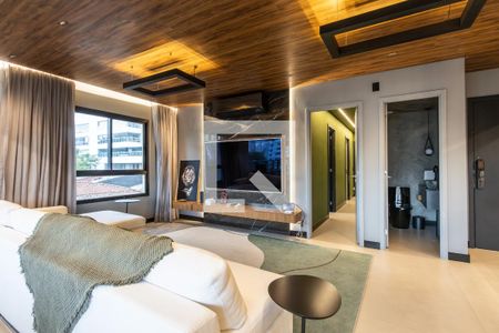 Sala de apartamento à venda com 3 quartos, 111m² em Perdizes, São Paulo