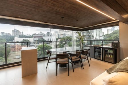 Varanda de apartamento à venda com 3 quartos, 111m² em Perdizes, São Paulo