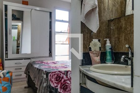 Banheiro da Suíte de apartamento à venda com 3 quartos, 100m² em Havaí, Belo Horizonte