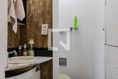 Banheiro da Suíte de apartamento à venda com 3 quartos, 100m² em Havaí, Belo Horizonte