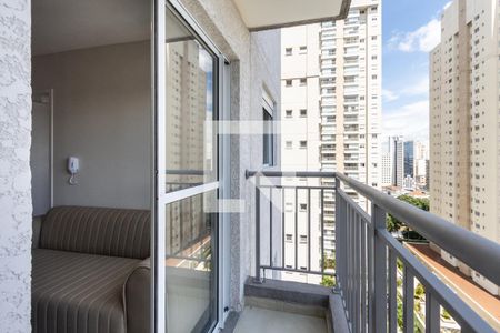 Varanda de apartamento à venda com 1 quarto, 28m² em Vila Romana, São Paulo