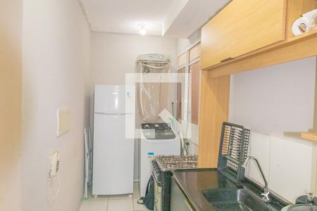 Cozinha e Área de Serviço de apartamento à venda com 2 quartos, 42m² em Rio Branco, Canoas