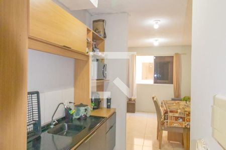 Cozinha e Área de Serviço de apartamento à venda com 2 quartos, 42m² em Rio Branco, Canoas