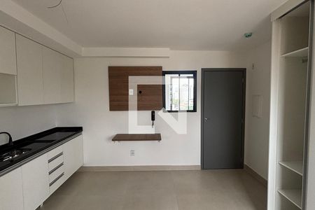 Quarto - Cozinha de apartamento à venda com 1 quarto, 23m² em Vila Sao Pedro, Santo André