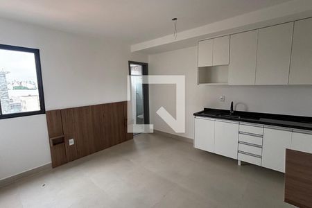 Quarto - Cozinha de apartamento à venda com 1 quarto, 23m² em Vila Sao Pedro, Santo André