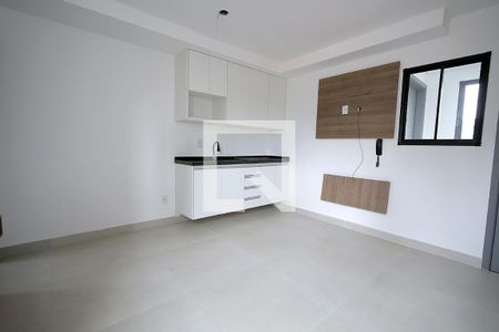 Sala, Cozinha, Quarto de apartamento à venda com 1 quarto, 23m² em Vila Sao Pedro, Santo André