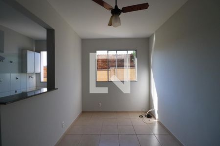 Sala de apartamento para alugar com 2 quartos, 46m² em Jardim Paulistano, Ribeirão Preto