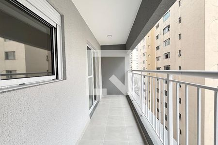 Varanda de apartamento para alugar com 2 quartos, 42m² em Campo Belo, São Paulo