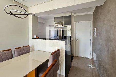 Sala/Cozinha de apartamento à venda com 2 quartos, 56m² em Casa Branca, Santo André