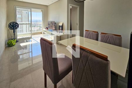 Sala/Cozinha de apartamento à venda com 2 quartos, 56m² em Casa Branca, Santo André