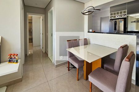 Sala/Cozinha de apartamento à venda com 2 quartos, 56m² em Casa Branca, Santo André