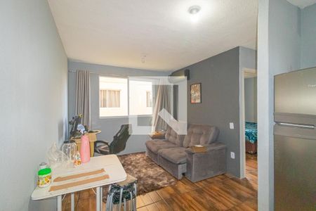 Sala de apartamento à venda com 1 quarto, 41m² em Mato Grande, Canoas