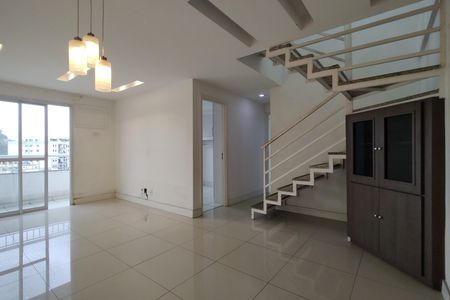Sala de apartamento para alugar com 3 quartos, 126m² em Pechincha, Rio de Janeiro