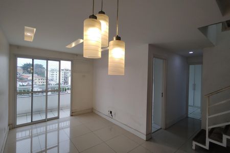 Sala de apartamento para alugar com 3 quartos, 126m² em Pechincha, Rio de Janeiro