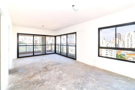 Sala de apartamento à venda com 3 quartos, 135m² em Água Branca, São Paulo