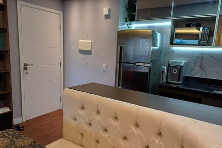 Sala de apartamento à venda com 2 quartos, 66m² em Vila Metalúrgica, Santo André