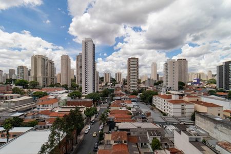 Vista da Varanda de apartamento à venda com 1 quarto, 28m² em Vila Romana, São Paulo