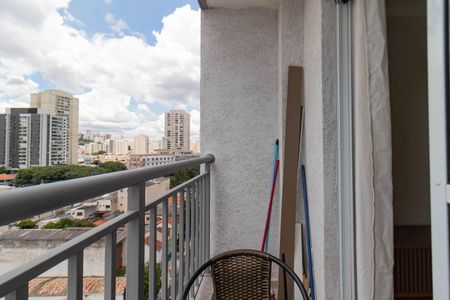 Varanda de apartamento à venda com 1 quarto, 28m² em Vila Romana, São Paulo
