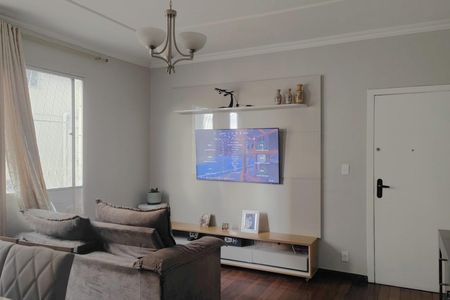 Sala de apartamento à venda com 3 quartos, 94m² em Havaí, Belo Horizonte