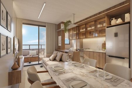 Apartamento à venda com 2 quartos, 54m² em Serrano, Belo Horizonte