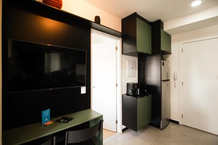 Sala de apartamento para alugar com 1 quarto, 27m² em Vila Nova Conceição, São Paulo