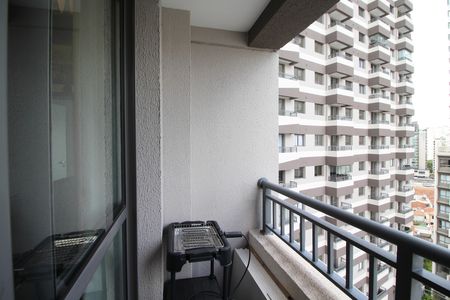 Varanda de apartamento para alugar com 1 quarto, 27m² em Vila Nova Conceição, São Paulo