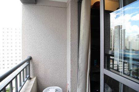 Varanda de apartamento para alugar com 1 quarto, 27m² em Vila Nova Conceição, São Paulo