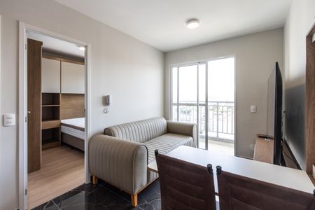 Sala de apartamento à venda com 1 quarto, 28m² em Vila Romana, São Paulo