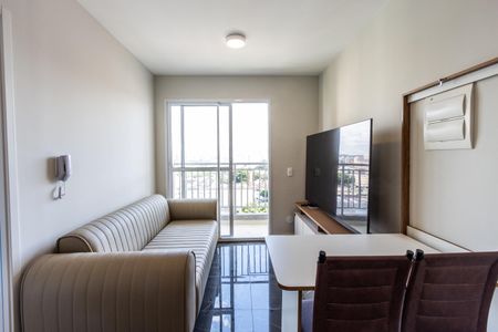 Sala de apartamento à venda com 1 quarto, 28m² em Vila Romana, São Paulo