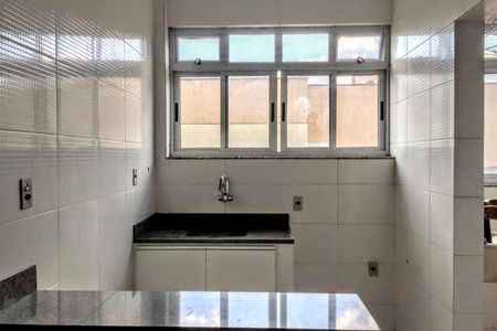 cozinha de apartamento à venda com 3 quartos, 75m² em Nova Granada, Belo Horizonte