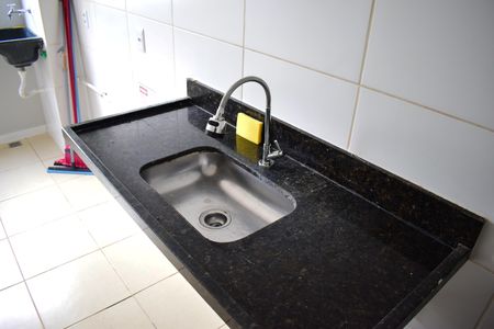 Cozinha de apartamento para alugar com 2 quartos, 50m² em Residencial das Americas, Ribeirão Preto