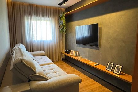 Sala de apartamento à venda com 2 quartos, 72m² em Cidade Luíza, Jundiaí